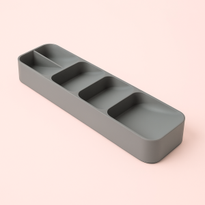 Bestikbakke i Justerbar Bambus - Elegant og Bæredygtig Løsning til Dit Køkken