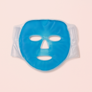 Ansigtsmaske i Blå Gel - Genanvendelig og Beroligende til Hjemmebrug