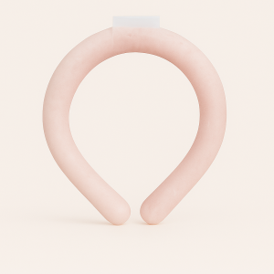 Kølende Omslag til Nakken - Genanvendeligt Gelbånd for Afslapning - Lyserød, Blå, Hvid