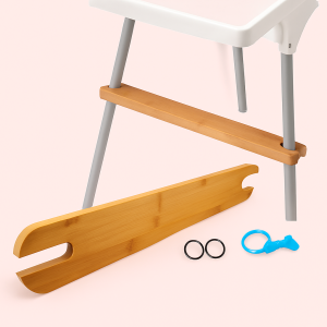 Fodstøtte til Ergonomi - Bæredygtig Naturlig Træfarve i Bambus