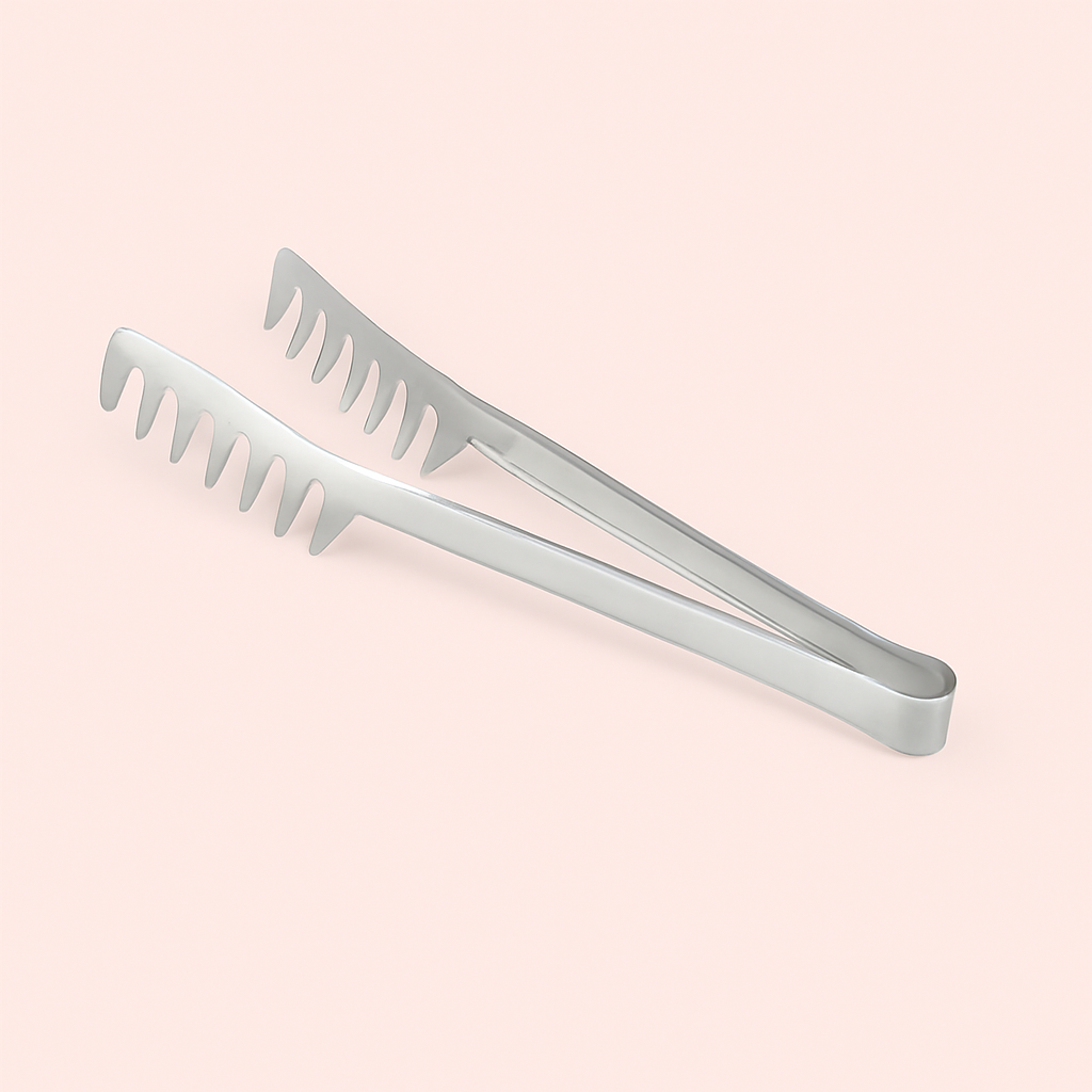 Pastatang i Rustfrit Stål - Sølv, Ergonomisk Design, 30 cm til Køkkenbrug