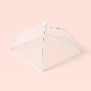 Madtelt - Moderne Hvidt Net for Madbeskyttelse med Letvægt og Sammenklapning