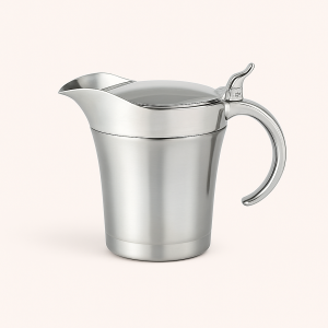 Design Sovsekande - Sølv, Rustfrit Stål med Termo Funktion og Låg