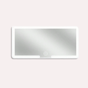 LED Makeupspejl til Bilen – Oplyst Makeupspejl med Touch, 3 Lysfarver & Justerbar Lysstyrke