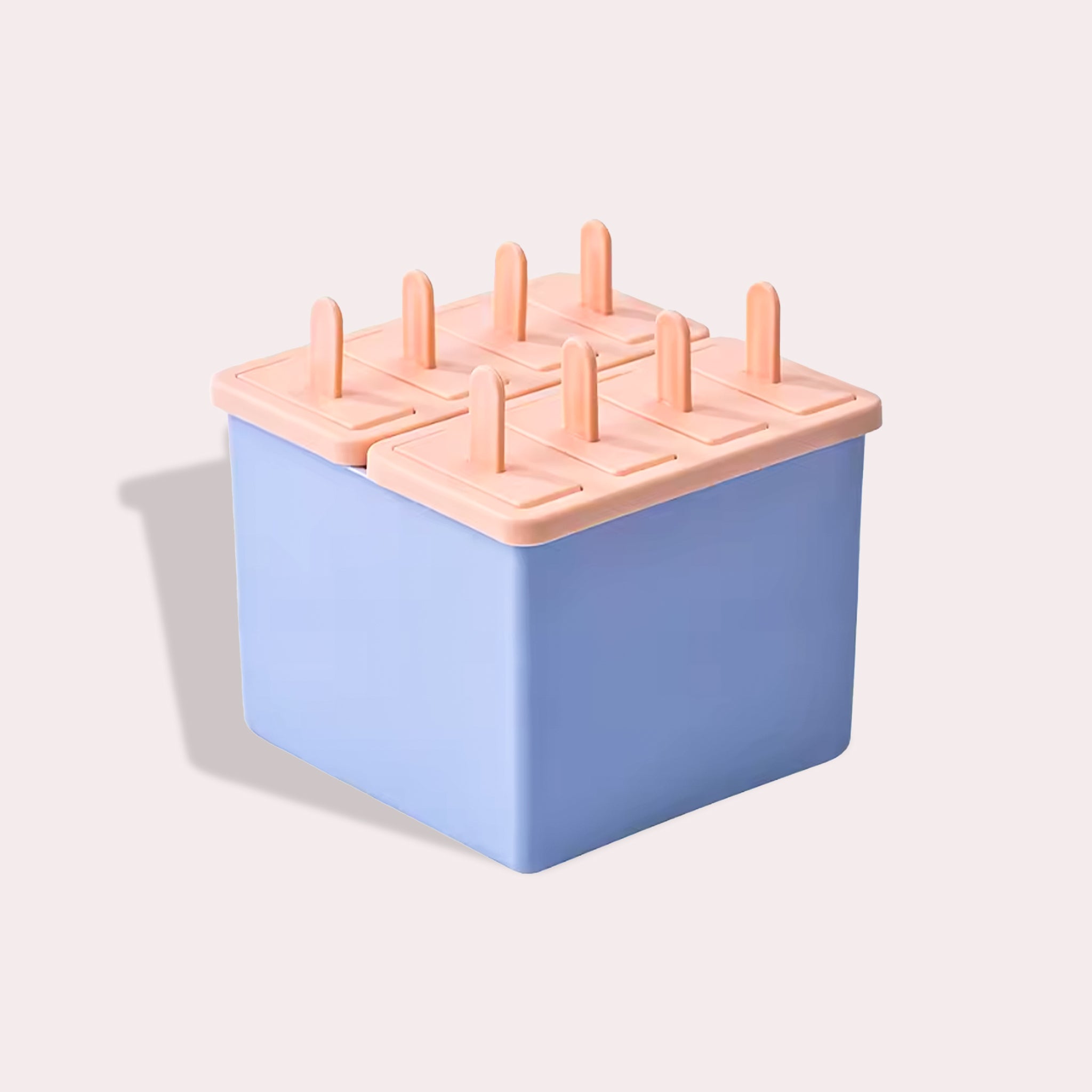 Ispindeform med Moderne Touch - Blå og Rosa, Robust Plastik - 6 Rum