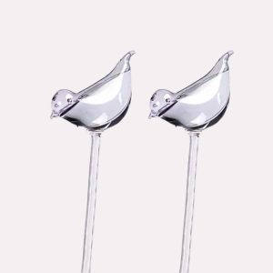 Selvvandingsfugle - Stilfuldt Design til Indendørs Planter, Holdbar Keramik