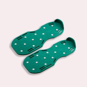 Plænelufter sko - Grøn, Plastik & Metal Materiale til Havebrug