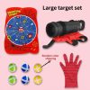 Dart Legetøj til Børn – Sjovt Skydespil & Koordination - Kaster+6 bold+stor skydeskive+handsker