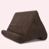 Tablet pude i Grå, Blå, Mørkebrun og Sort - Optimal Komfort og Stabilitet for Længere Brug - Mørkebrun